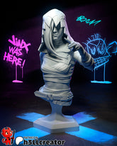 Jinx Bust 3D-printed model